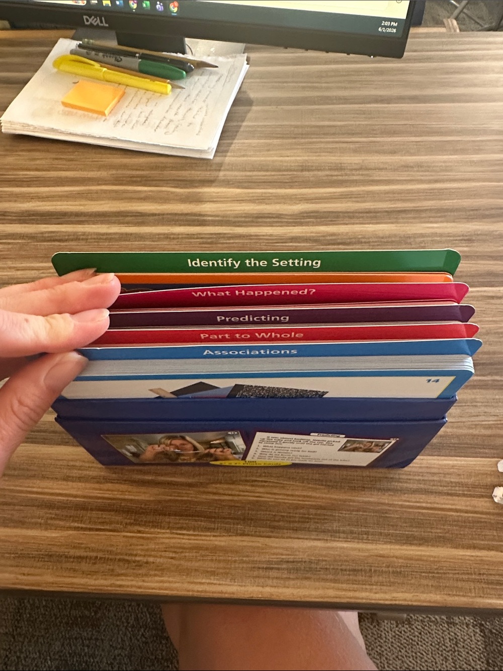 Super Duper Publications- Webber Inferencing Big Deck Photo Cards - Blue - Picture 2 of 2